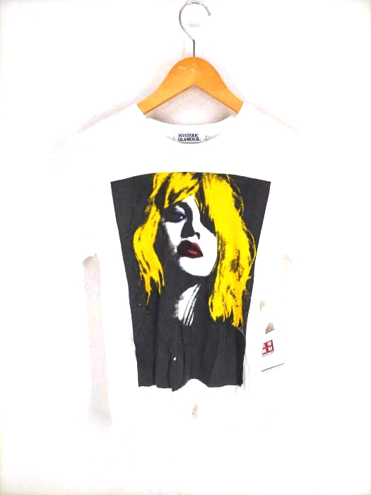 HYSTERIC GLAMOUR（ヒステリックグラマー） プリントクルーネックTシャツ レディース トップス