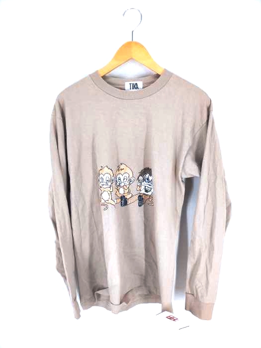 TIKA（フルギ） Three wise monkeys Busters Big Tee メンズ トップス