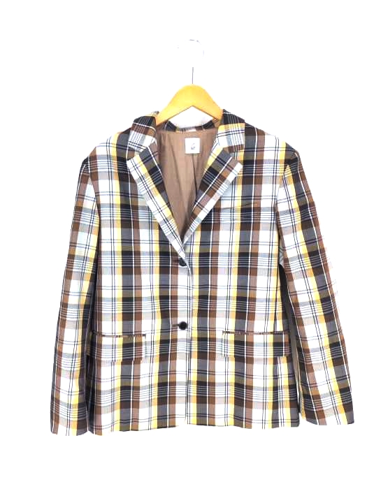 6（ROKU） BEAUTY＆YOUTH UNITED ARROWS（ロクビューティーアンドユースユナイテッドアローズ） CHECK JACKET レディース アウター