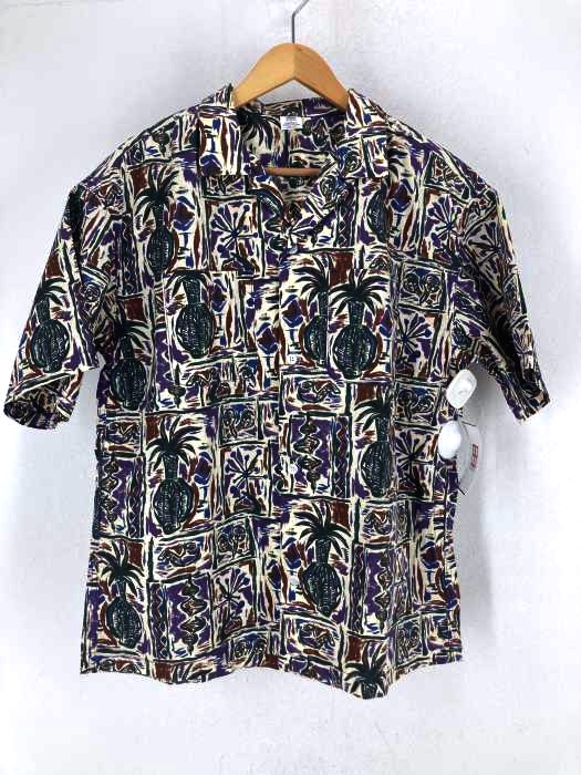 GOOFY CREATION（グーフィ クリエーション） Pacific modern shirts パイナップル柄アロハシャツ オープンカラー メンズ トップス