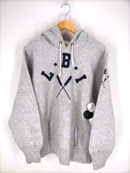 Champion(チャンピオン) トリコタグ後期 reverse weave L・B・I プルオーバーパーカー メンズ トップス
