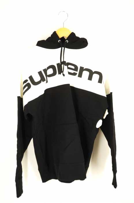 Supreme （シュプリーム） BLOCKED HOODED SWEATSHIRT  ブロックロゴプルオーバーパーカー メンズ トップス
