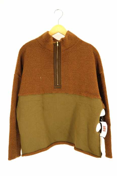 6 BEAUTY & YOUTH UNITED ARROWS（ロクビューティーアンドユースユナイテッドアローズ） HALF ZIP POLLOVER レディース トップス