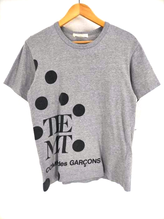 COMME des GARCONS（コムデギャルソン） NYC メトロポリタン美術館限 定 THE MET ドット プリント クルーネック Tシャツ メンズ トップス