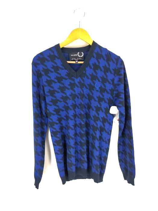 FRED PERRY（フレッドペリー） 千鳥格子柄ニット メンズ トップス
