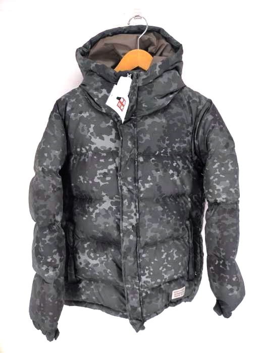 WACKO MARIA（ワコマリア） 16AW ストーンカモフーデッドダウンジャケット メンズ アウター