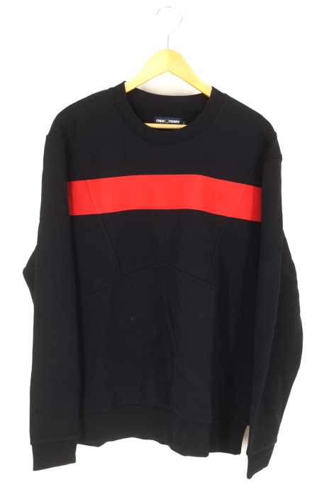 FRED PERRY （フレッドペリー） Printed Chest Panel Sweatshirt メンズ トップス