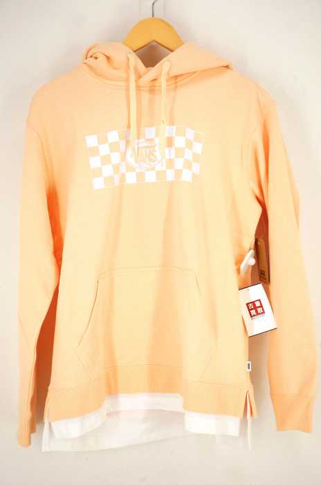 VANS （バンズ ） レイヤードフーディ プルオーバー メンズ トップス