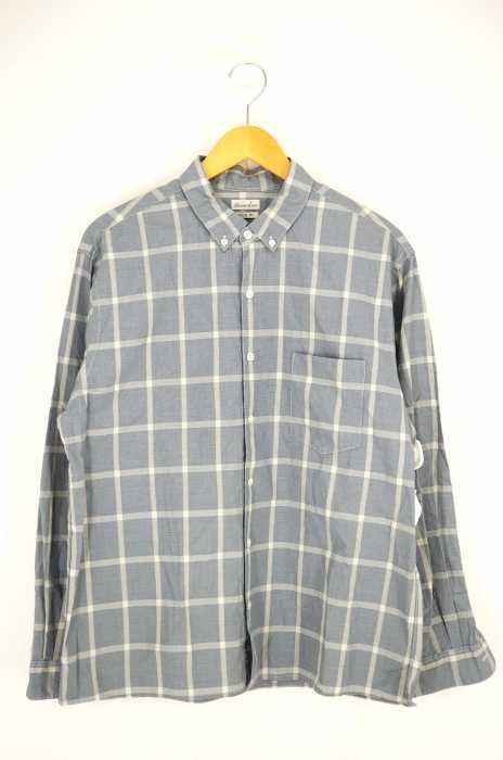 Steven Alan （スティーブンアラン） CHECK BOX SINGLENEEDLE BOLD シャツ メンズ トップス