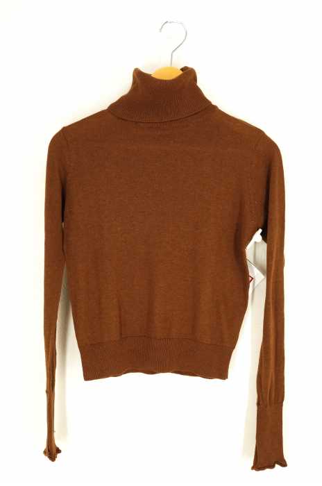 ZARA KNIT（ザラニット） ハイネック ニットカットソー レディース トップス