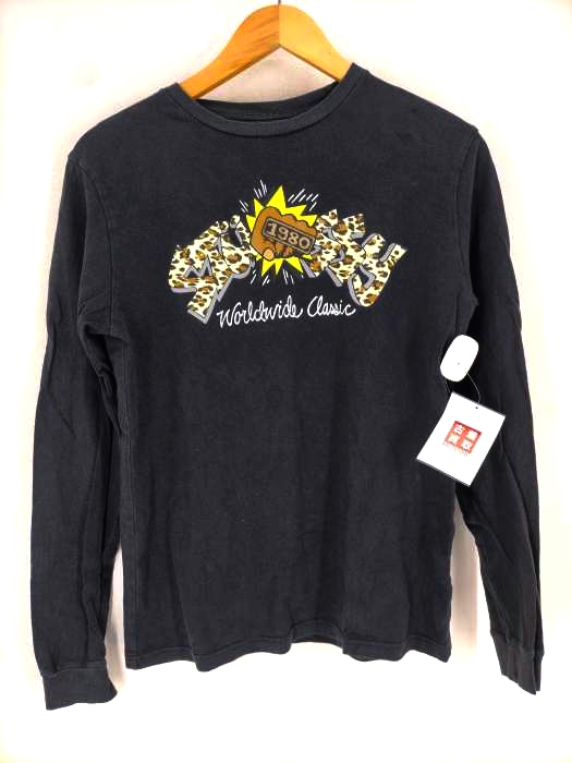 Stussy（ステューシー） レオパードロゴプリントクルーネックカットソー メンズ トップス