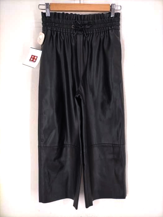 ZARA（ザラ） レザーキュロットパンツ レディース パンツ