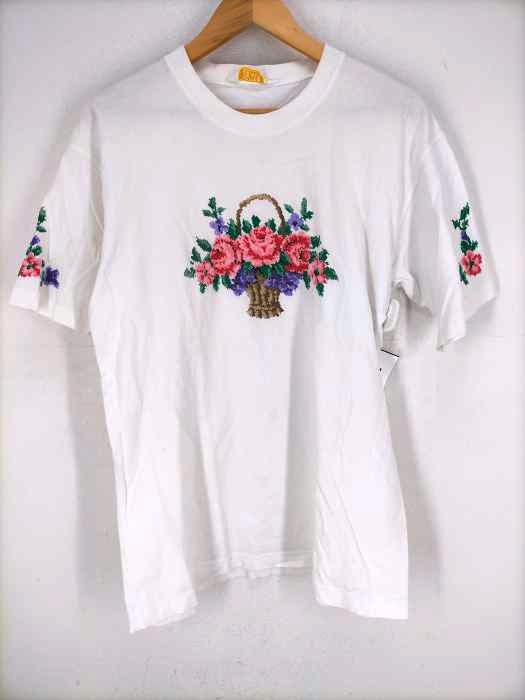 【未使用新品】FEILER レディース Tシャツ FEILER フェイラー カットソー ホワイト 白 サイズ:M | フラワー