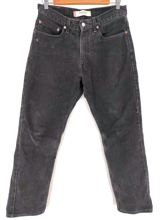 Levi‘s(リーバイス) 505 REGULAR FIT USA製 ブラックデニムパンツ メンズ パンツ