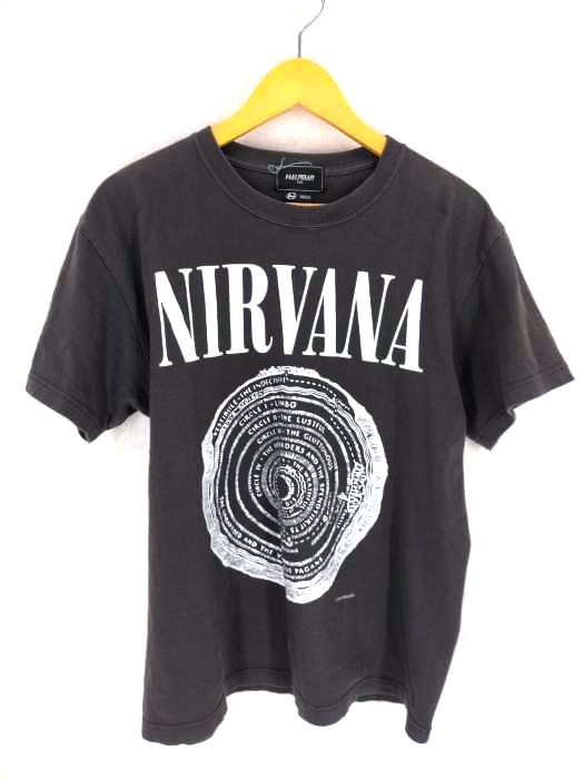 HALFMAN（ハーフマン） 2015コピーライト NIRVANA Jiggy Tee メンズ トップス