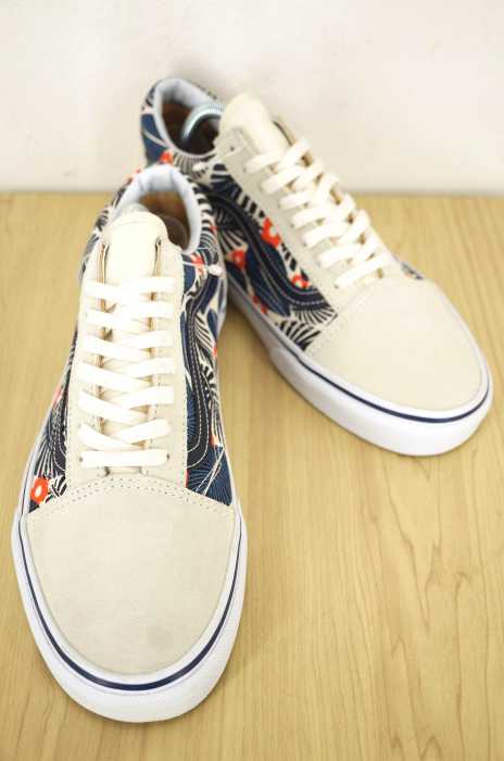 VANS （バンズ ） スウェード切替 総柄 オールドスクール メンズ シューズ