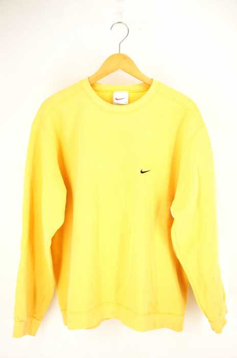 NIKE (ナイキ) 90S USA製 胸ロゴ刺繍スウェット メンズ トップス