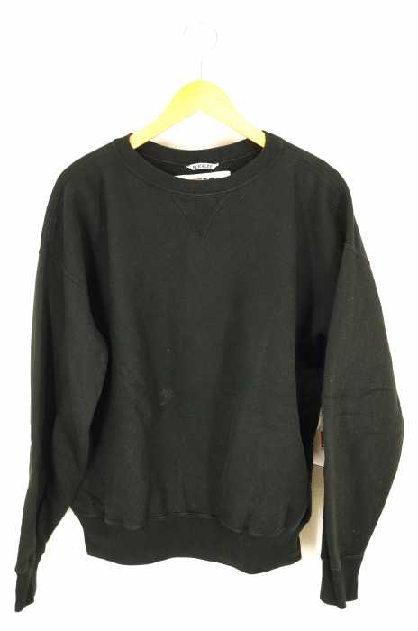 AURALEE （オーラリー） 5525gallery CREW NECK SWEAT 両Vガゼット はめ込み メンズ トップス