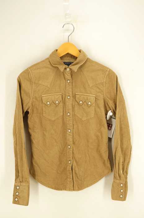 POLO JEANS COMPANY RALPH LAUREN (ポロジーンズカンパニーラルフローレン) コーデュロイウエスタンシャツ レディース トップス