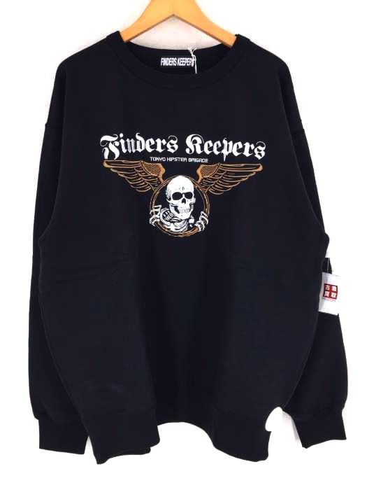 findersKEEPERS（ファインダーズキーパーズ） FK-SKULL CREWNECK/8th ANIVERSARY メンズ スウェット メンズ トップス