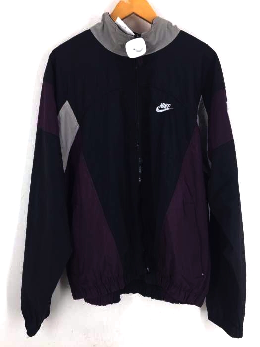 NIKE(ナイキ) 90S 銀タグ バイカラーナイロンジャケット メンズ アウター