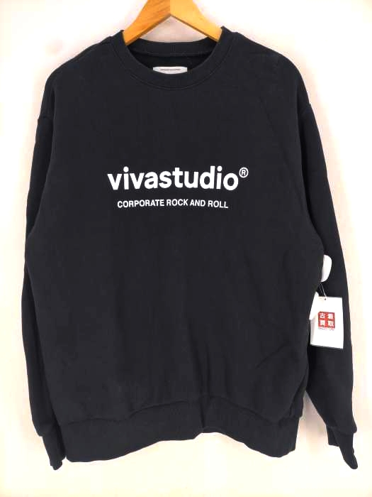 vivastudio（ビバスタジオ） クルーネックスウェット メンズ トップス