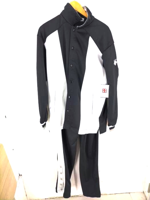 descente（デサント） スナップボタンジャケット サイドラインパンツ セットアップ メンズ セットアップ