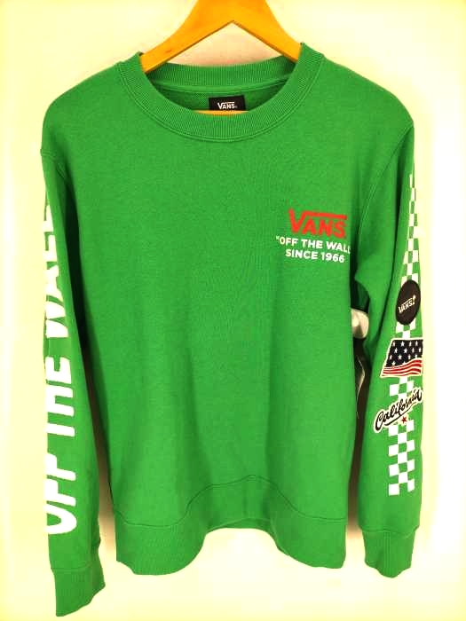 VANS(バンズ) Chenille&Emb Patch Crew Sweat レディース トップス