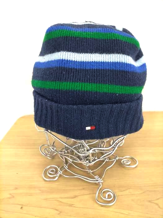 TOMMY HILFIGER（トミーヒルフィガー） ボーダーニット帽 メンズ 帽子