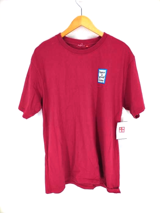 HAVE A GOOD TIME（ハブアグッドタイム） プリントクルーネックTシャツ メンズ トップス