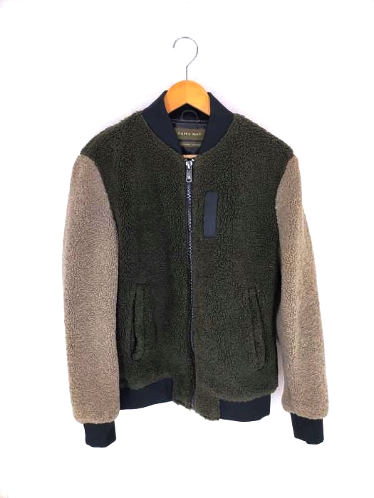 ZARA MAN（ザラマン） 切替フリースボアジャケット メンズ アウター