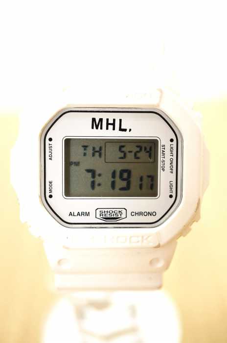MHL.×CASIO (エムエイチエル×カシオ) DW-5600VT 時計 レディース 腕時計