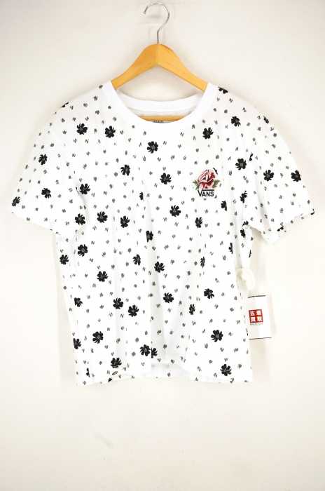 VANS （バンズ ） 花総柄プリントTシャツ メンズ トップス