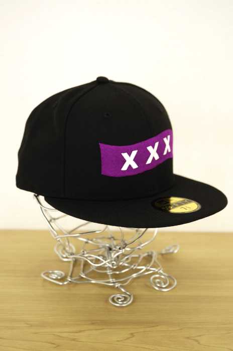 NEW ERA （ニューエラ） GOD SELECTION ロゴ刺繍ベースボールキャップ メンズ 帽子