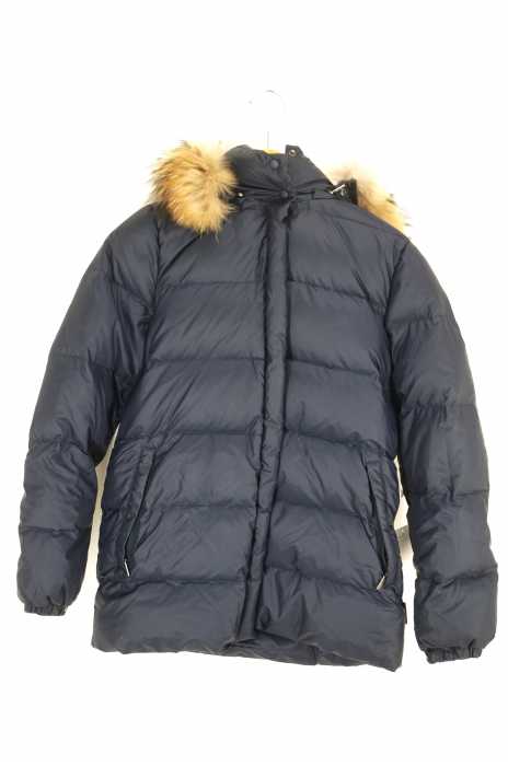 MONCLER(モンクレール) ファー付きダウンジャケット レディース アウター