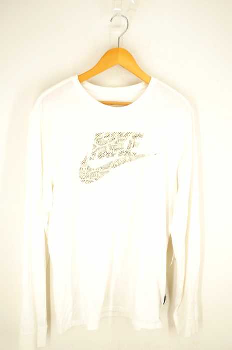 NIKE (ナイキ) フロントプリント長袖カットソー メンズ トップス