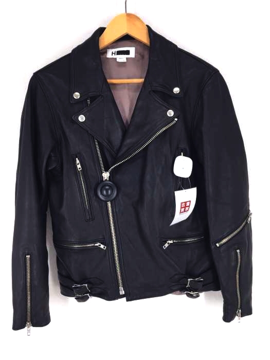 H BEAUTY&YOUTH UNITED ARROWS(エイチビューティーアンドユースユナイテッドアローズ) LAMB LEATHER RIDERS JACKET メンズ アウター