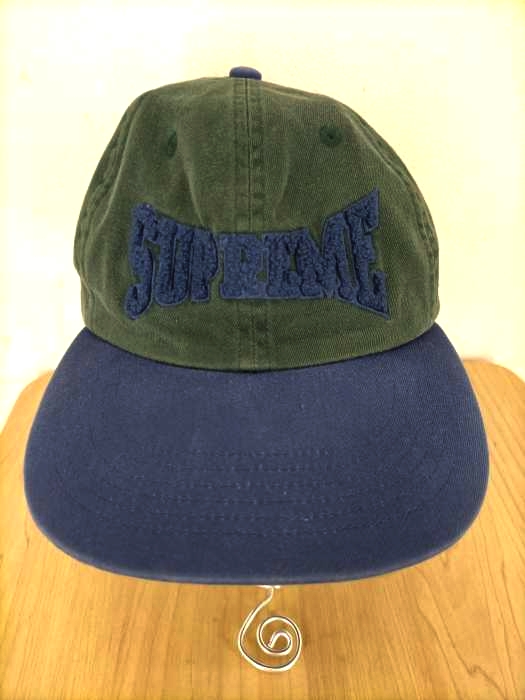 Supreme(シュプリーム) ロゴ6パネルキャップ メンズ 帽子