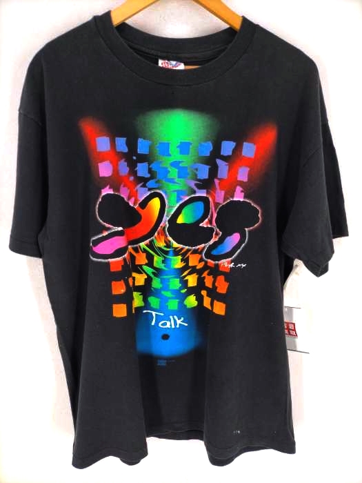 Hanes(ヘインズ) yes 94年ツアー バンドTシャツ 袖裾シングルステッチ メンズ トップス