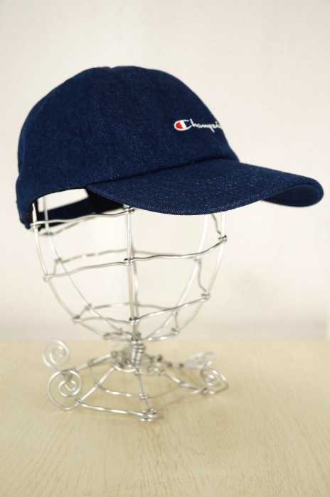 Champion (チャンピオン) デニムロゴキャップ メンズ 帽子