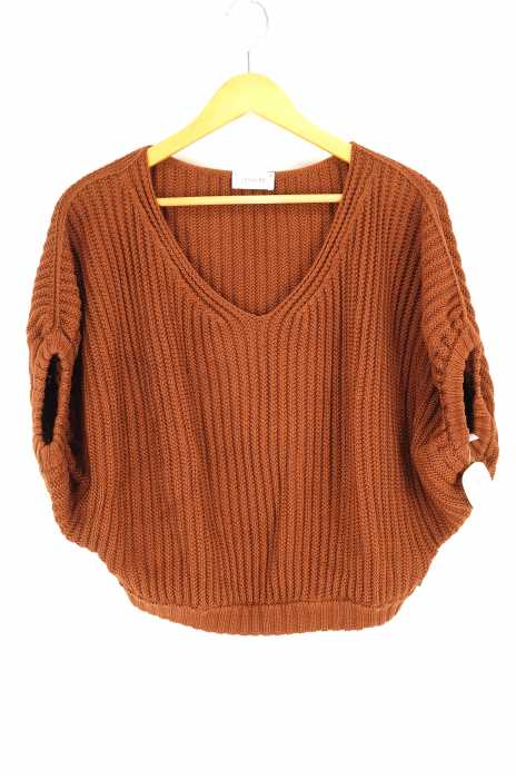 LEMAIRE（ルメール） Vネッククロップドニットプルオーバー レディース トップス