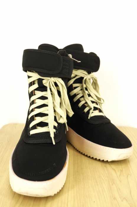 FEAR OF GOD（フィアオブゴッド） MILITARY SNEAKER Black Nylon ミリタリースニーカー メンズ シューズ