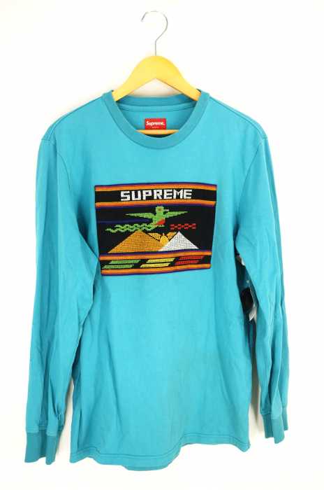Supreme （シュプリーム） L/S刺繍Tシャツ メンズ トップス