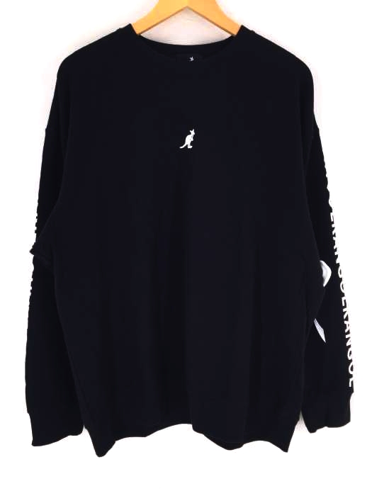 KANGOL（カンゴール） 別注 サイドラインプリント ビッグシルエット スウェット メンズ トップス