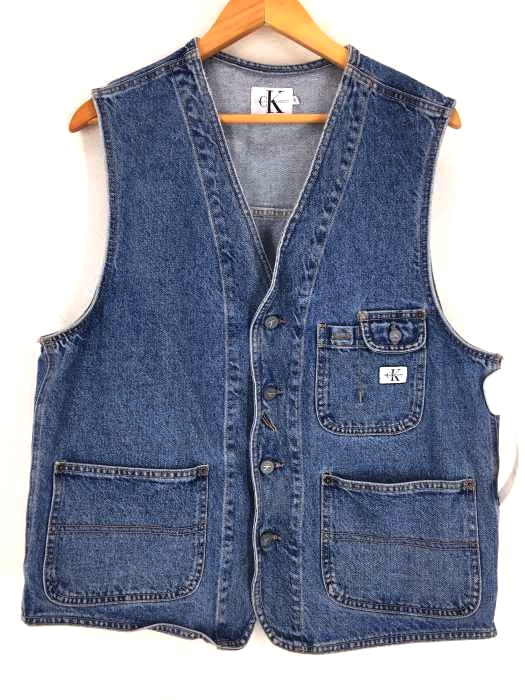 Calvin Klein Jeans（カルバンクラインジーンズ） 90 S デニムベスト メンズ トップス