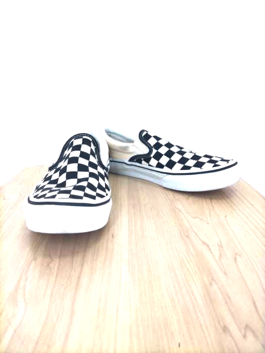 VANS（バンズ） スリッポン チェッカーフラッグ レディース シューズ