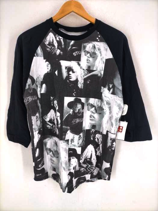 Stussy（ステューシー） Authentic プリントラグランTシャツ メンズ トップス