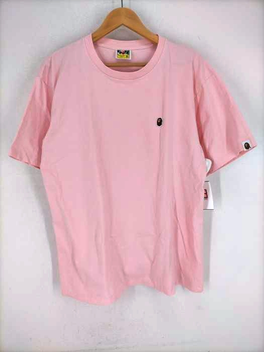 A BATHING APE(アベイシングエイプ) 胸ミニワッペン 無地Tシャツ メンズ トップス