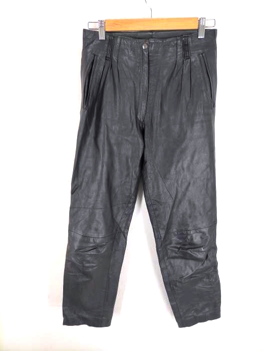 USED古着（ユーズドフルギ） レザークロップドパンツ メンズ パンツ