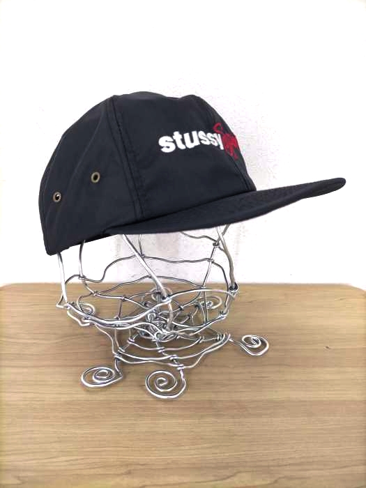 Stussy(ステューシー) made in usa stussy sport ナイロンスナップバックキャップ メンズ 帽子